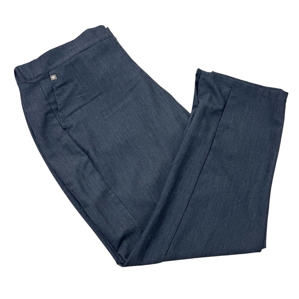FIGS Corinto Cropped Tuxedo Scrub Pants Size XL Heathered Denim